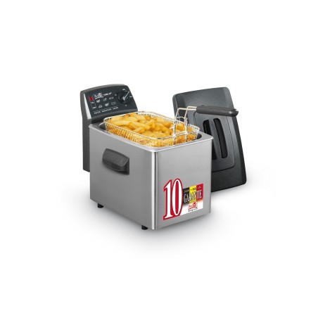 Buy FRITEL TURBO SF 4L Deep Fryer - Metallic Anthracite/Silver - Perfect for Crispy Fries & Delicious Meals!